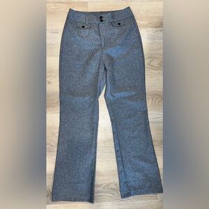 SHEIN Gray Flare Dress Pants